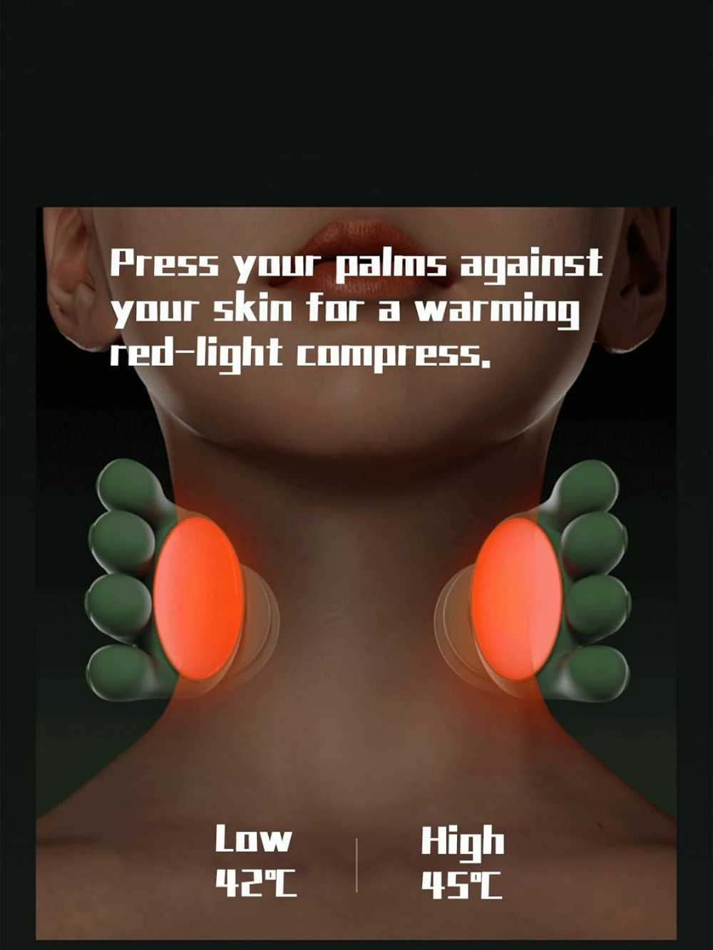 Wireless 4D Kneading Neck & Shoulder Massager with Heat